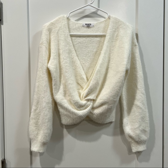 BB Dakota Got It Twisted Twist Front Sweater - Picture 6 of 9